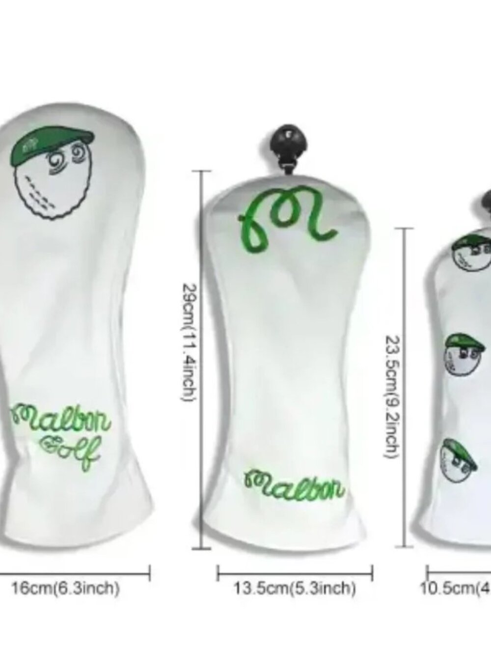 Malbon Golf Club Headcover Protective Cases